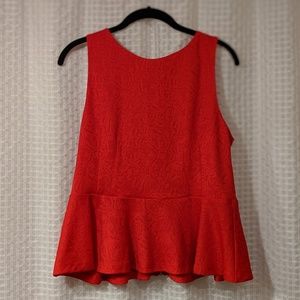 NWT Peplum Forever 21Top